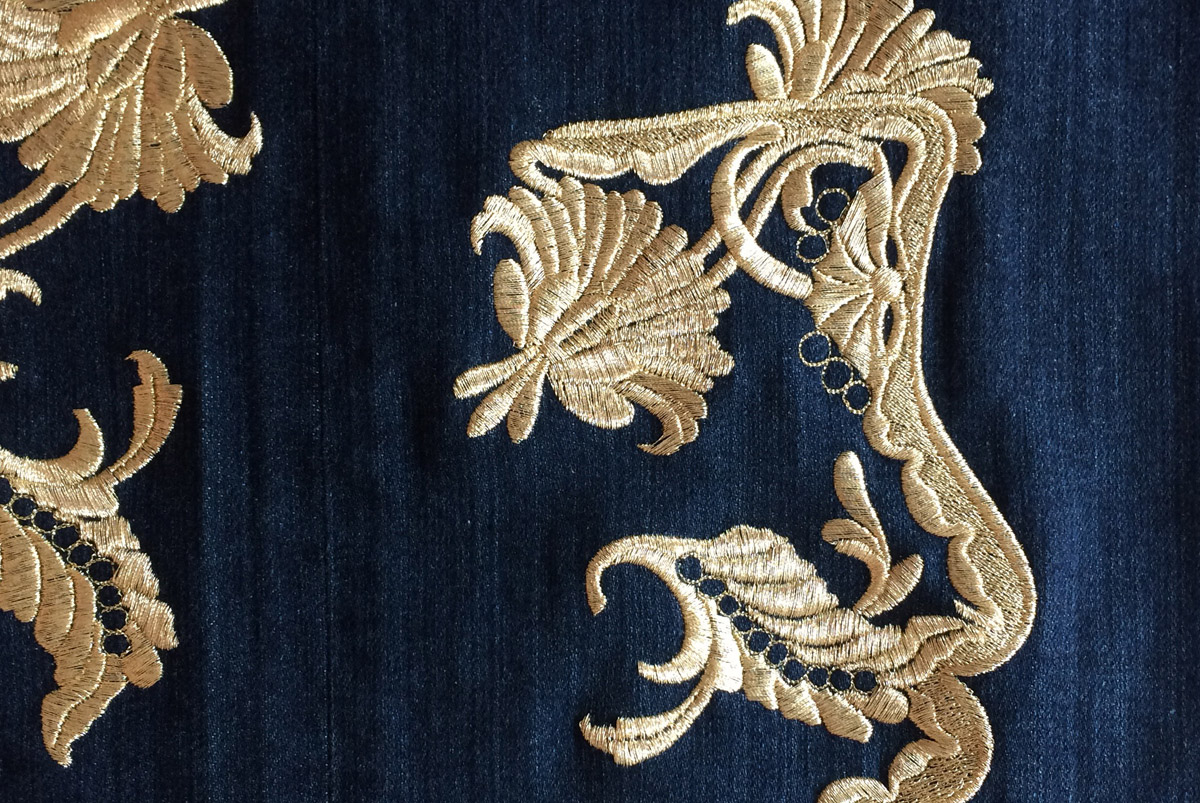 Het Borduurburo, Martine van 't Hul, Goud, Gold, goud, borduren, machinaal borduur, embroidery specialist